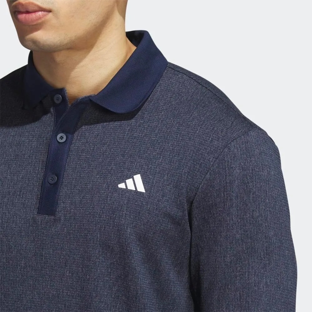 adidas Men's Essentials Long Sleeve Golf Polo Shirt