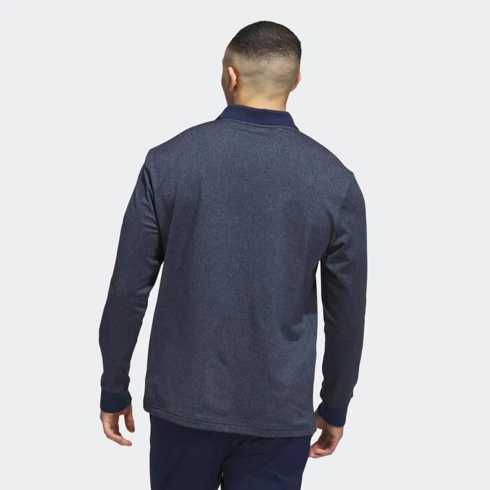 adidas Men's Essentials Long Sleeve Golf Polo Shirt