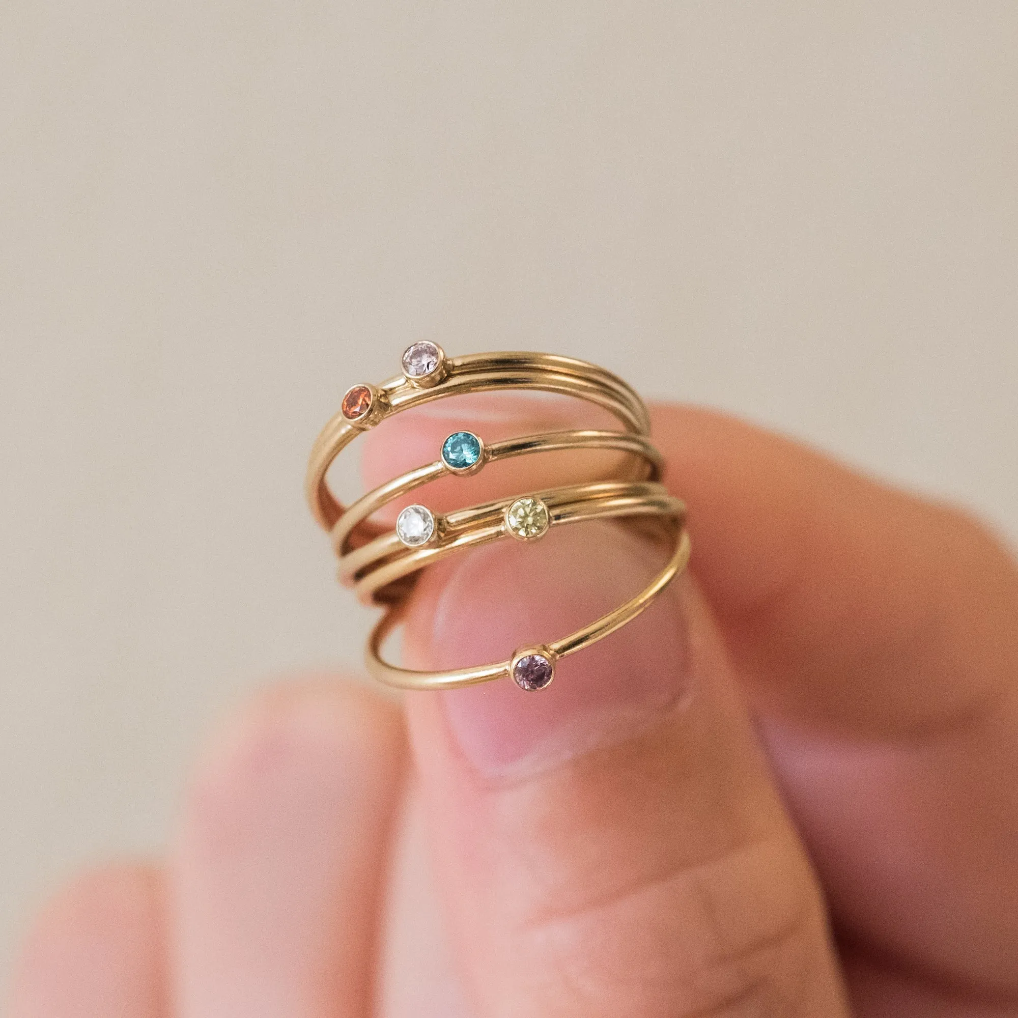 April Birthstone Ring (Diamond)