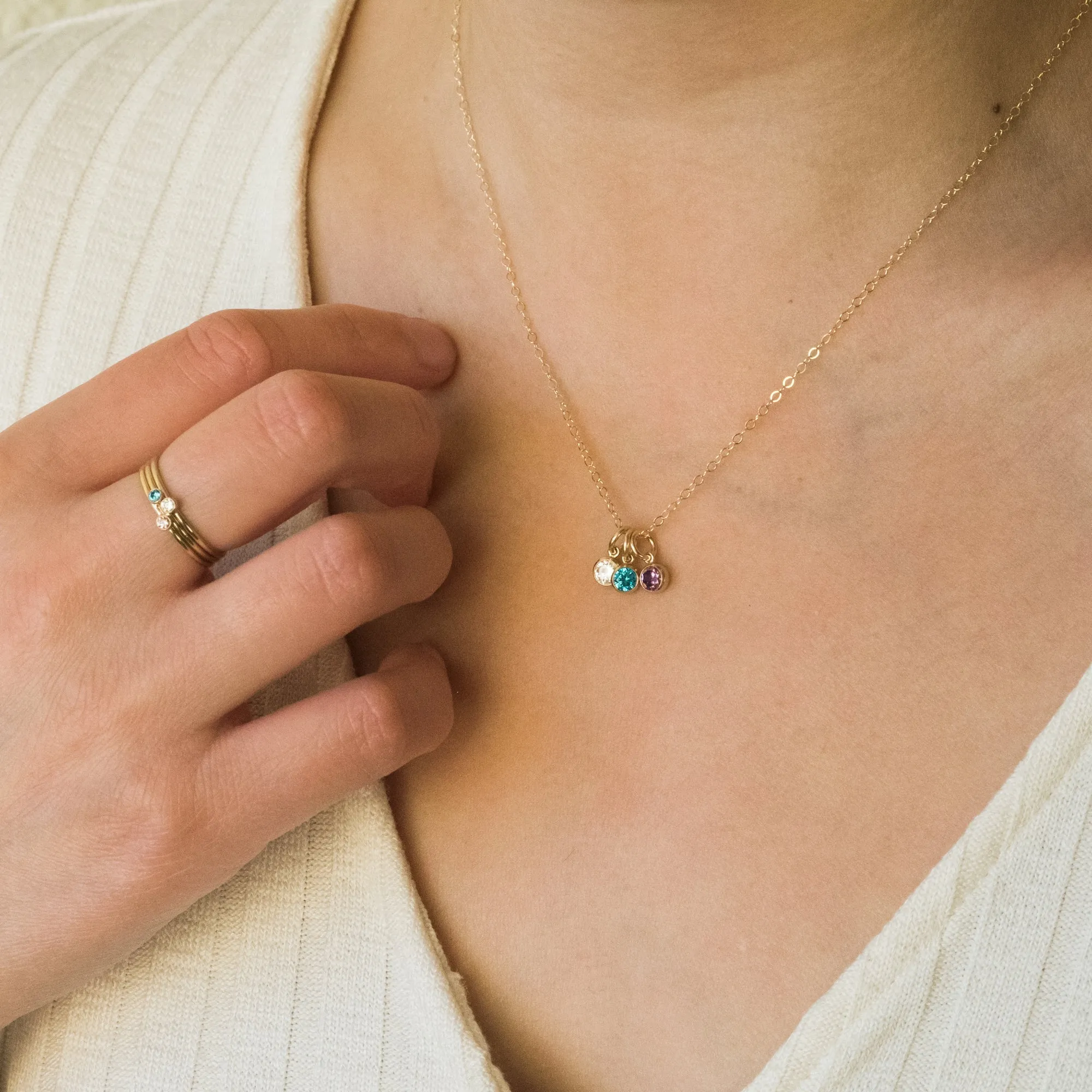 April Birthstone Ring (Diamond)