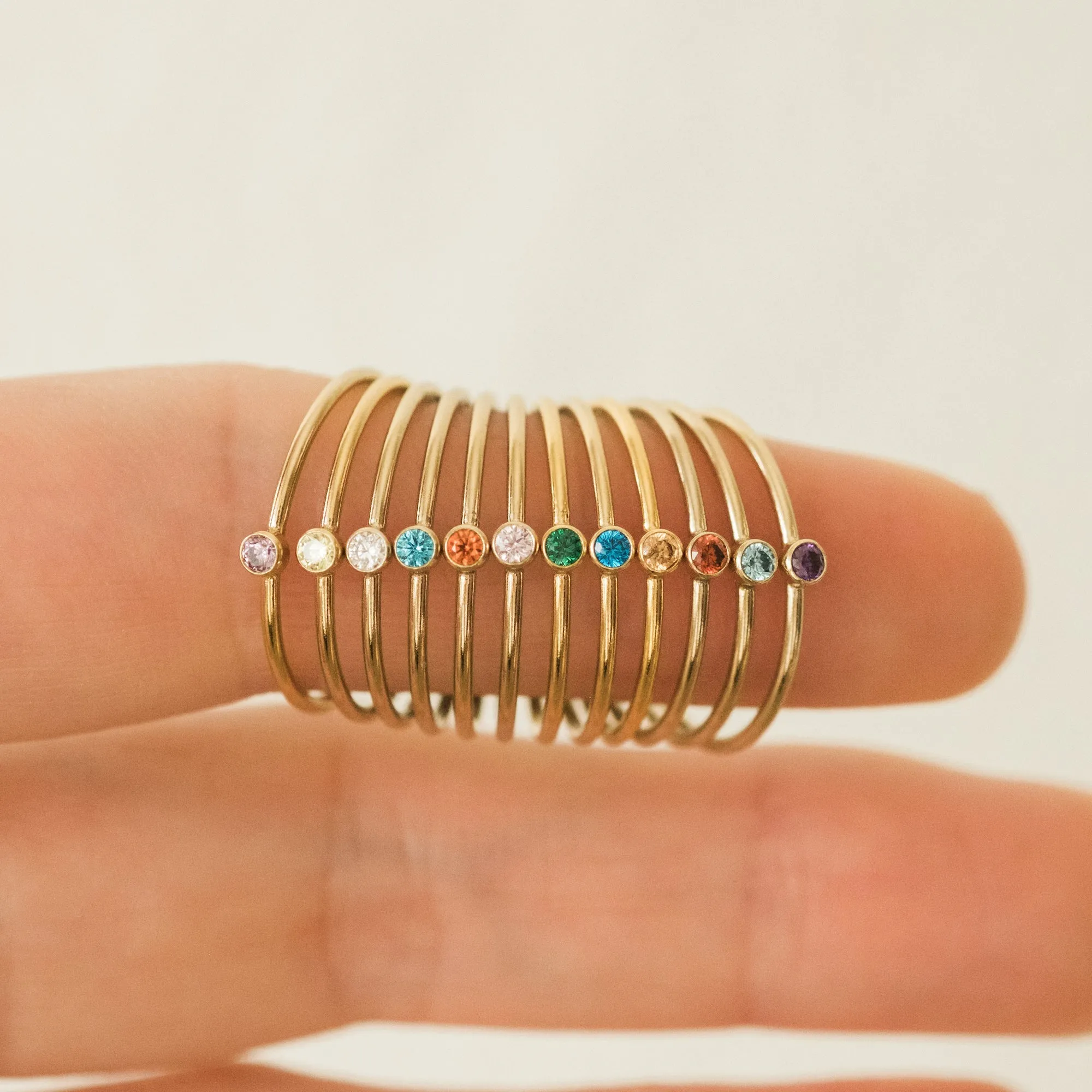 April Birthstone Ring (Diamond)