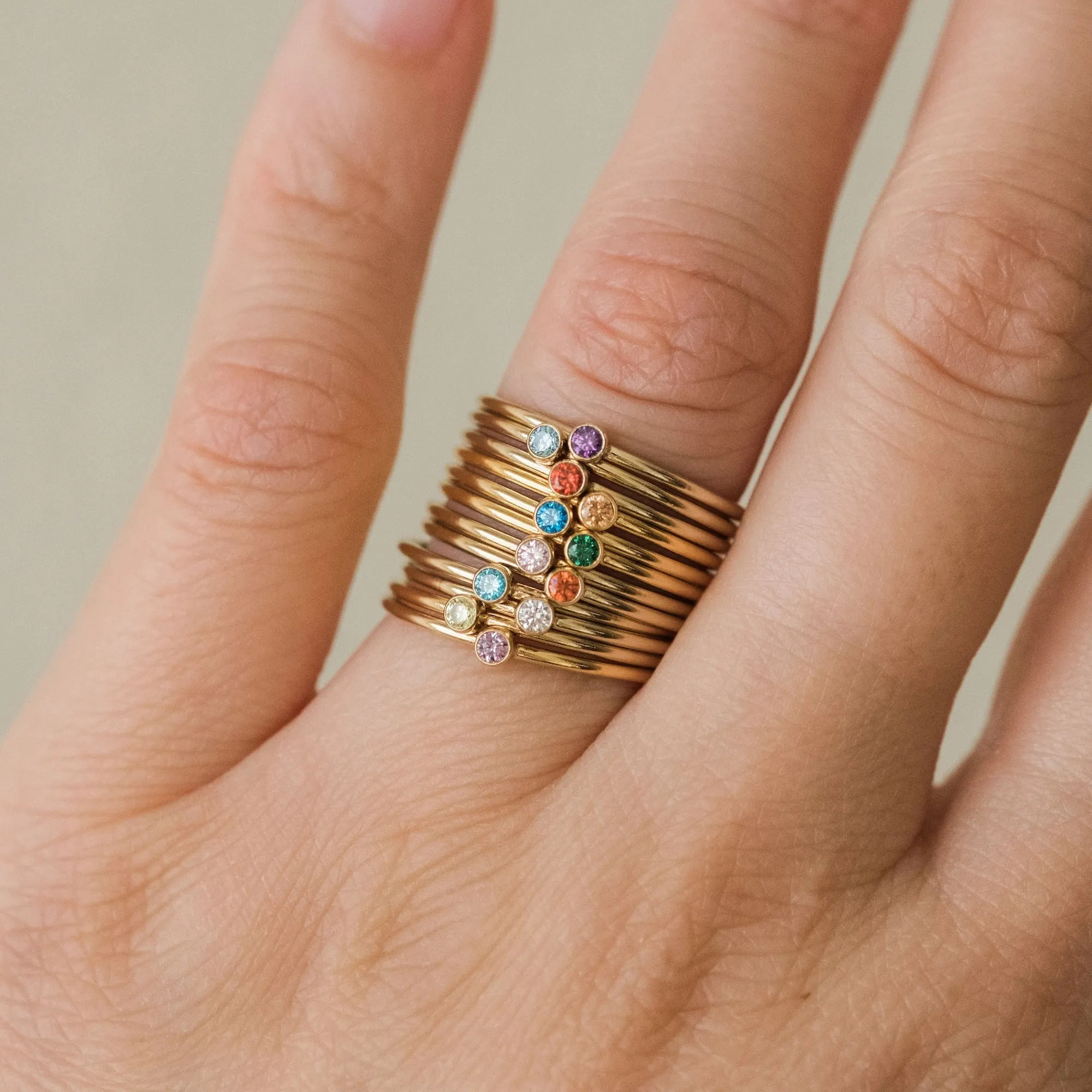 April Birthstone Ring (Diamond)