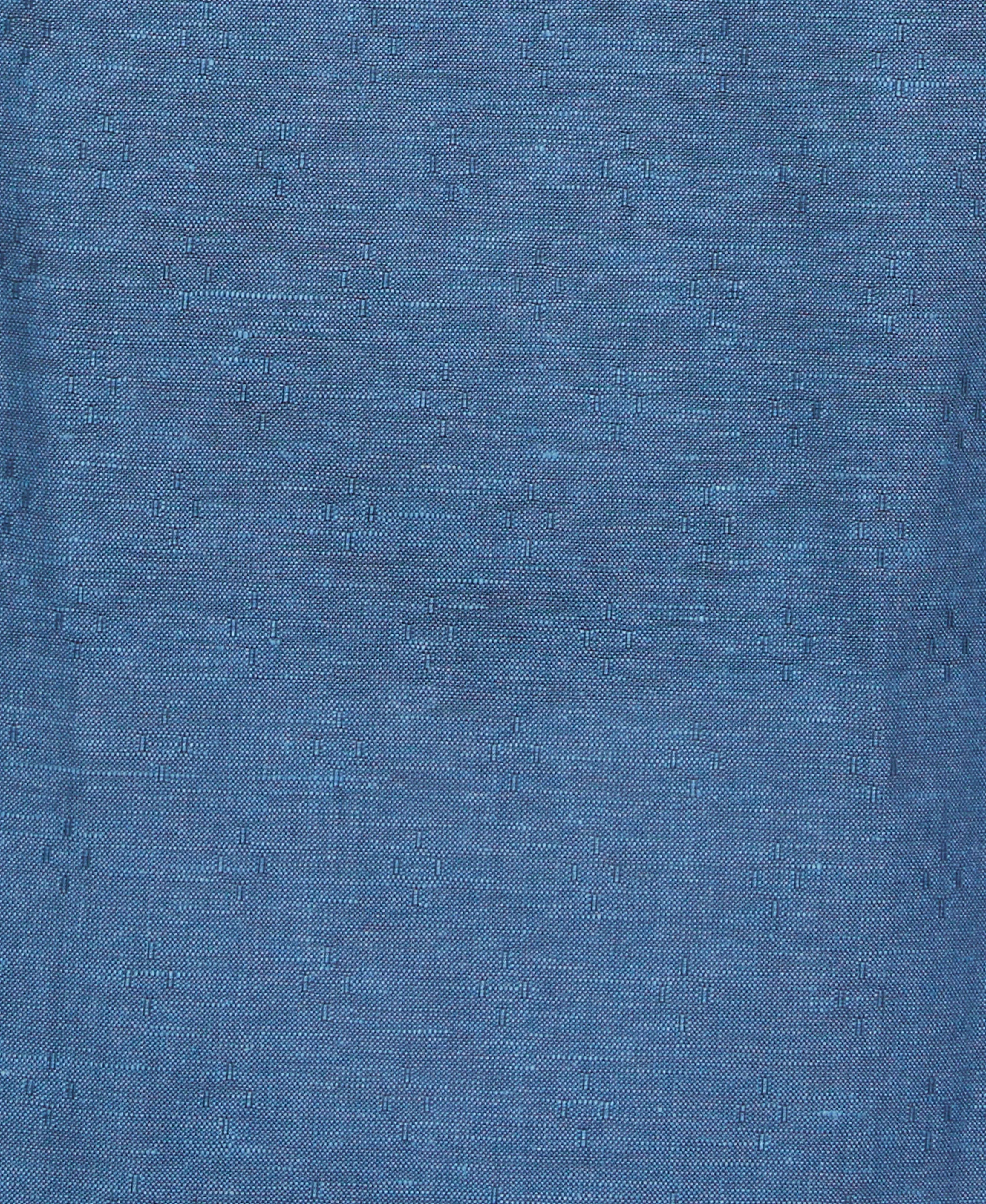 Big & Tall Linen Blend Dobby Camp Collar Shirt