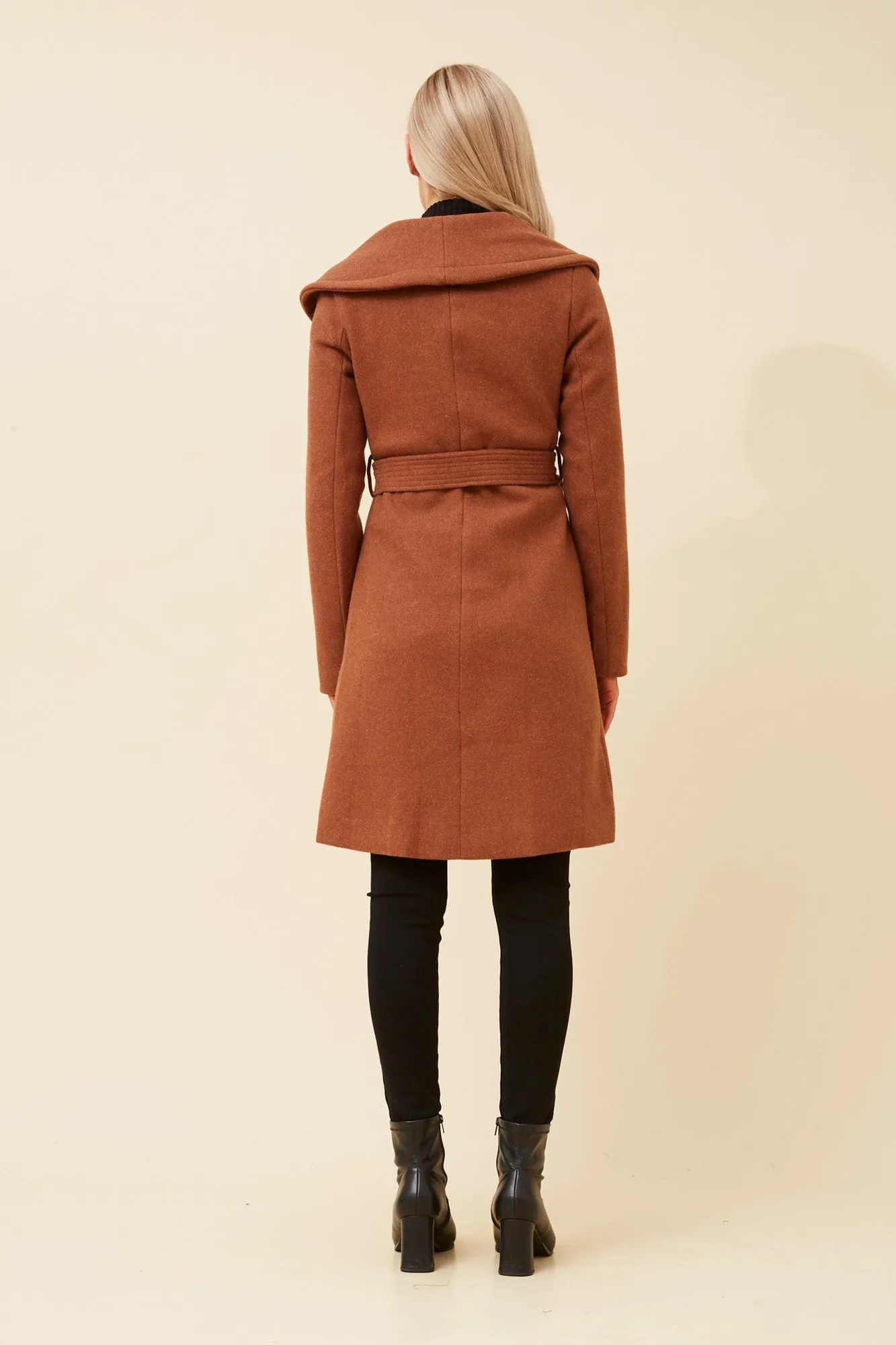 BRIDGET SHAWL COLLAR COAT