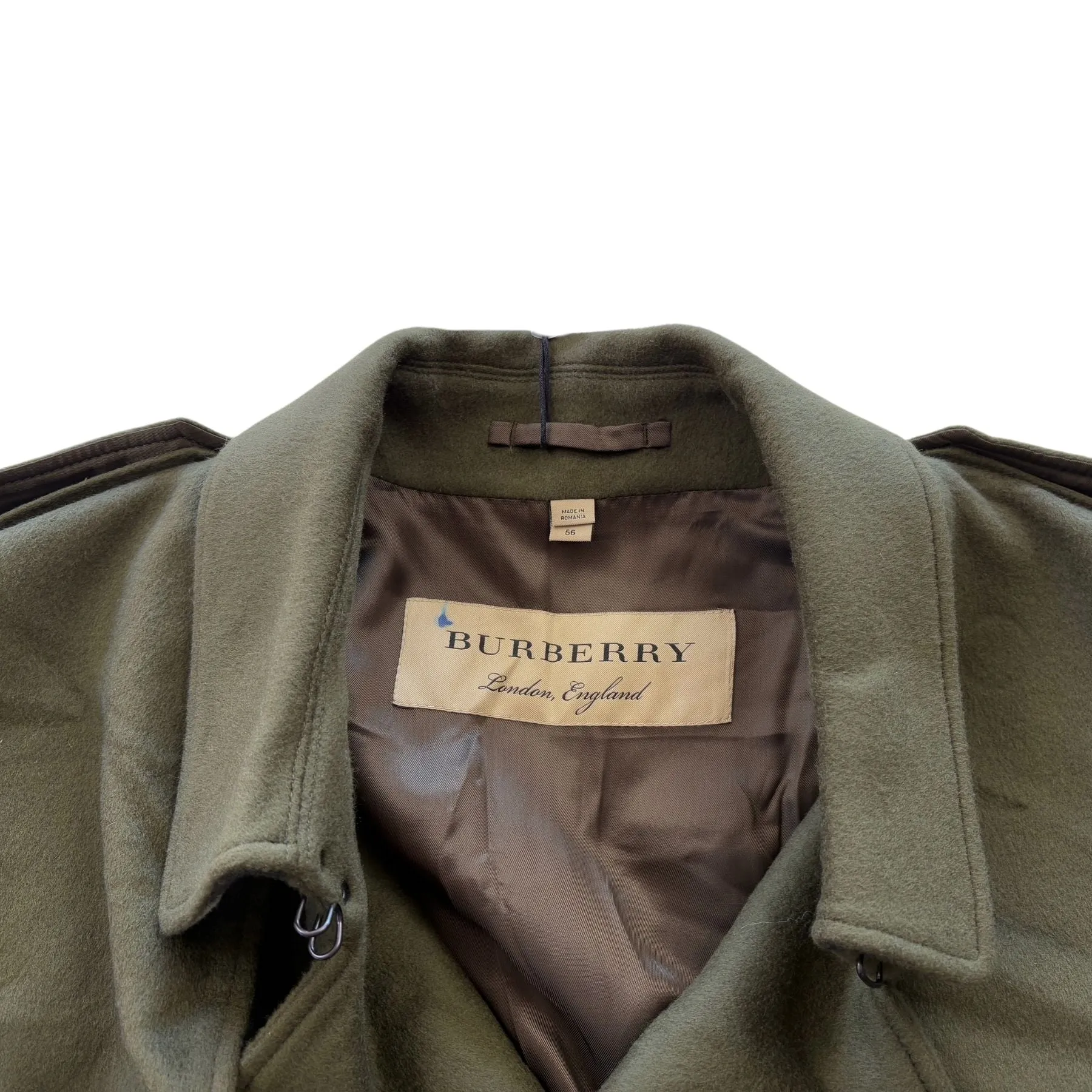 Burberry Wool Peacoat - Men's 56