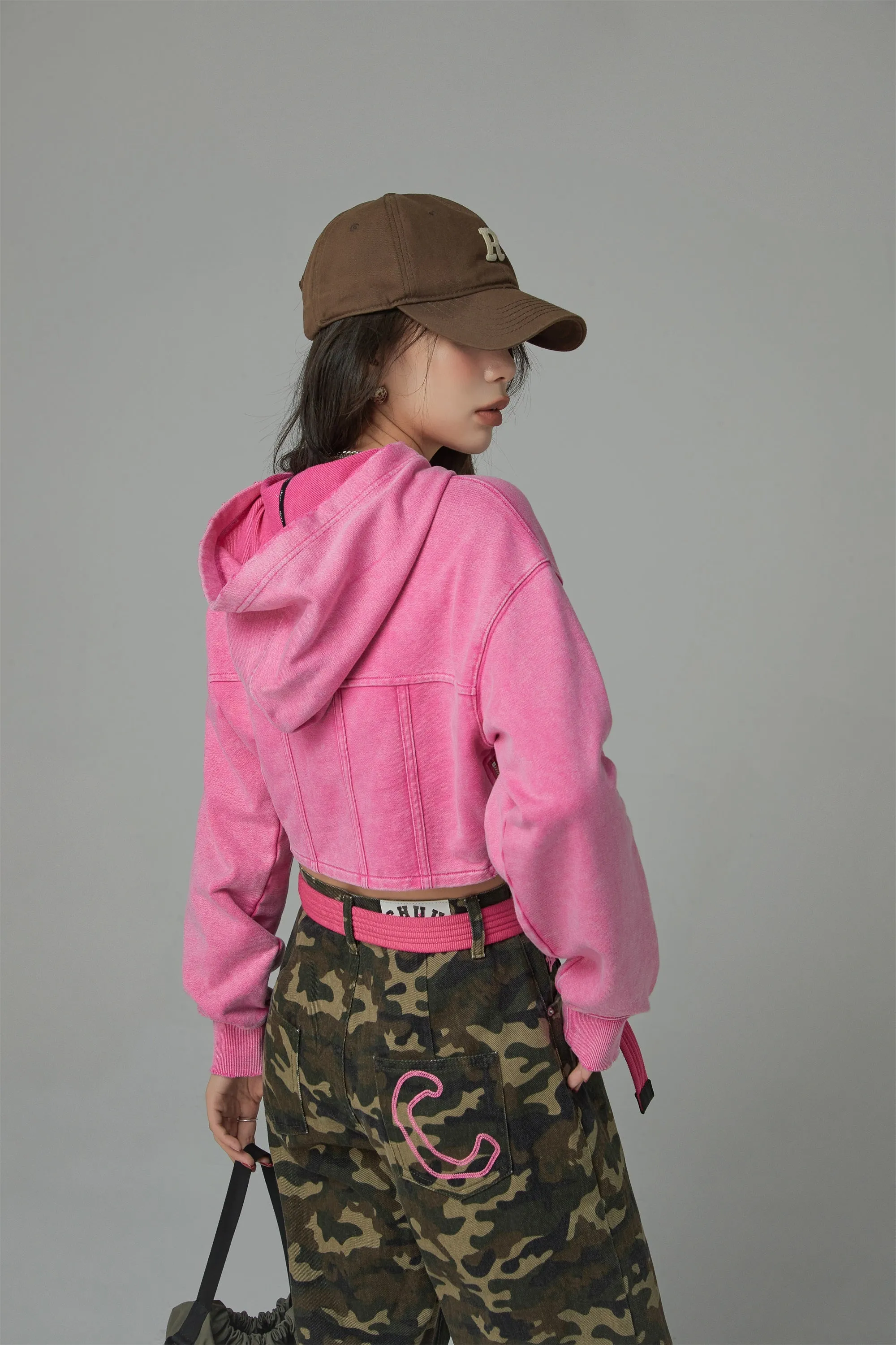 Chuu Secret Crop Hoodie