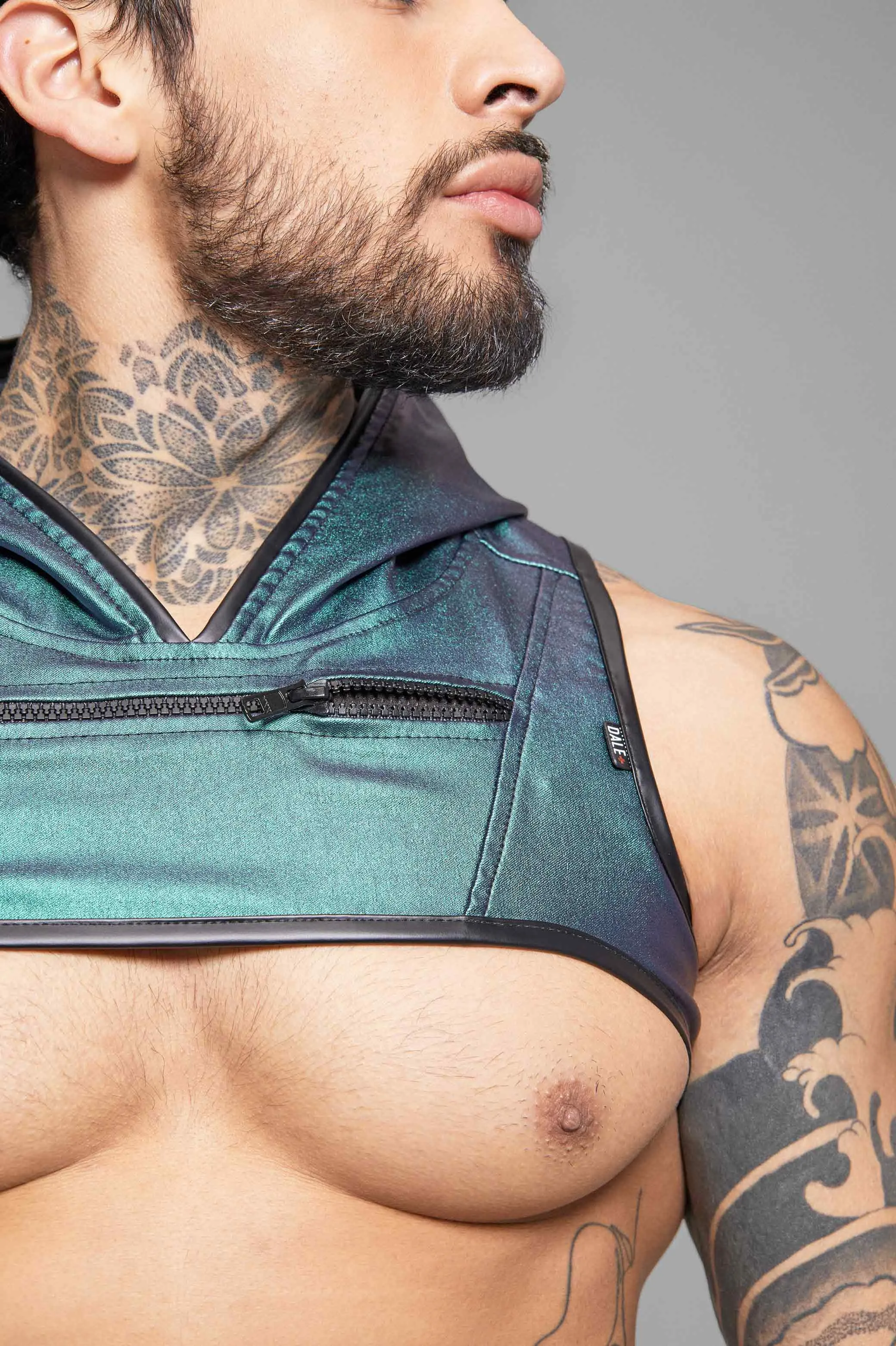 Circuit Hoodie Crop Top
