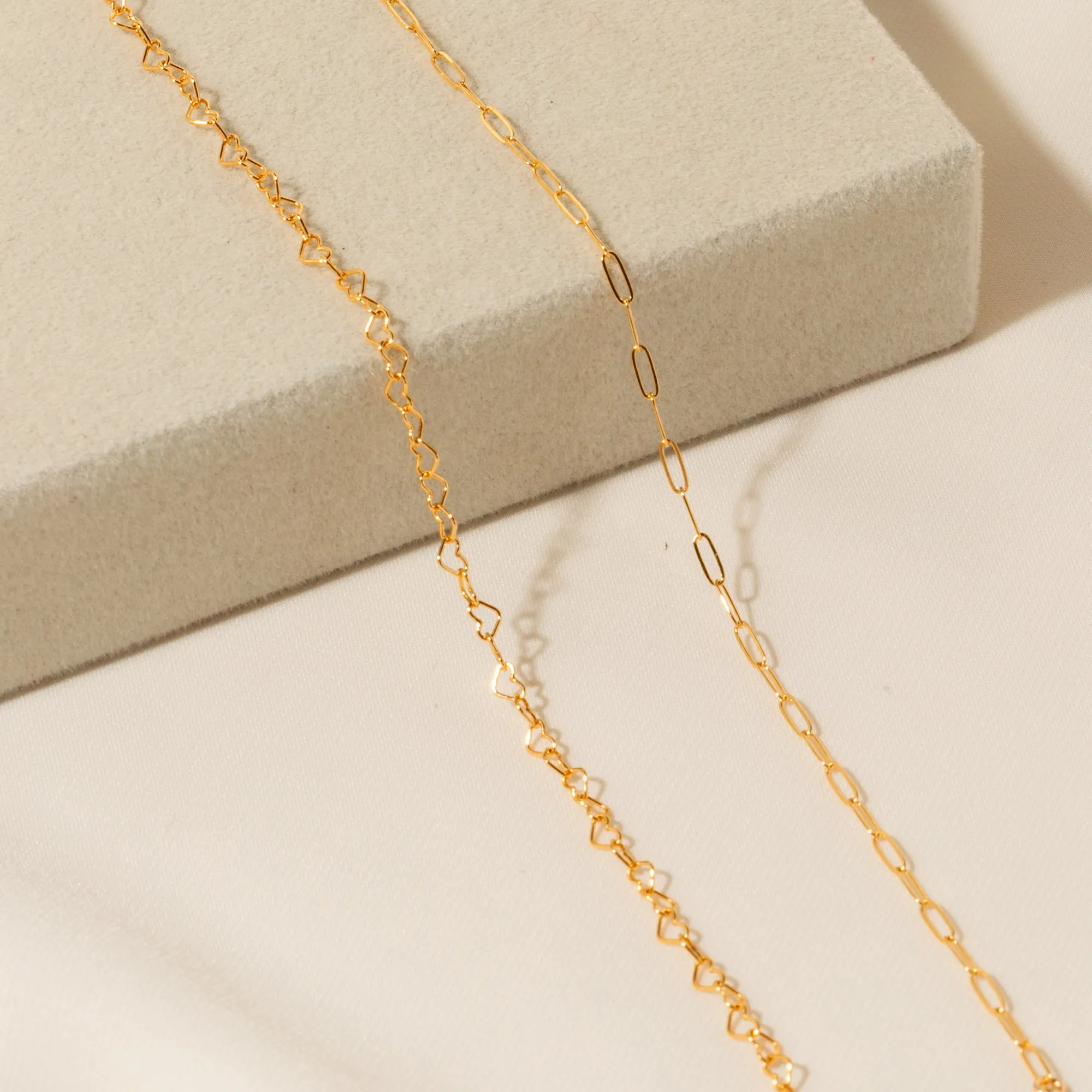 Dainty Heart Chain Bracelet