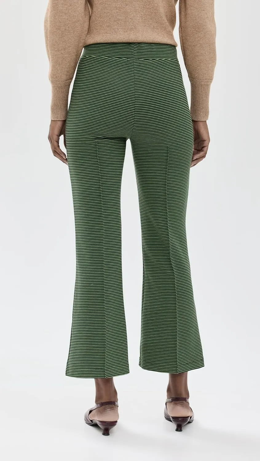 DONNI. Women's The Stripe Kick Flare