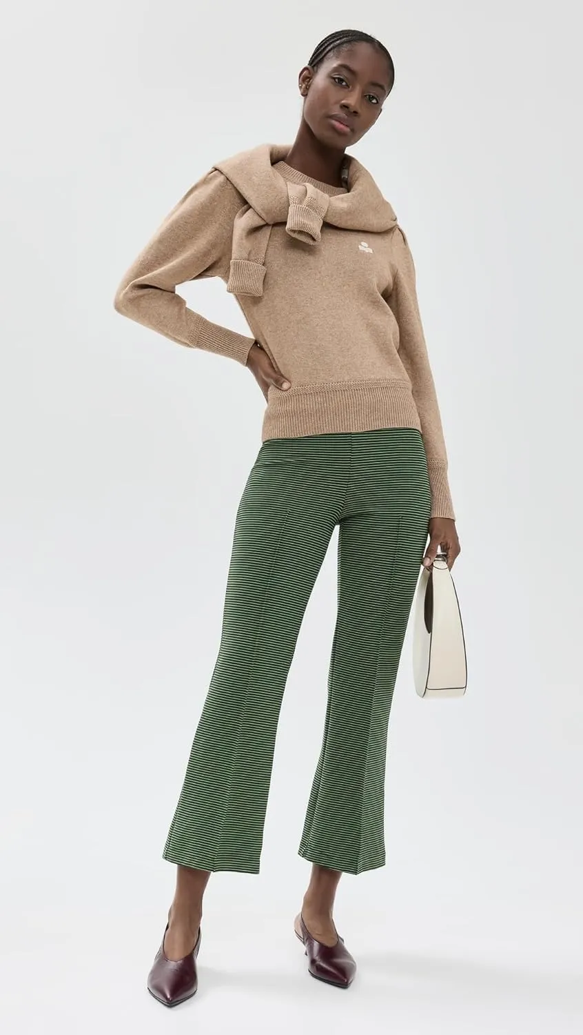 DONNI. Women's The Stripe Kick Flare