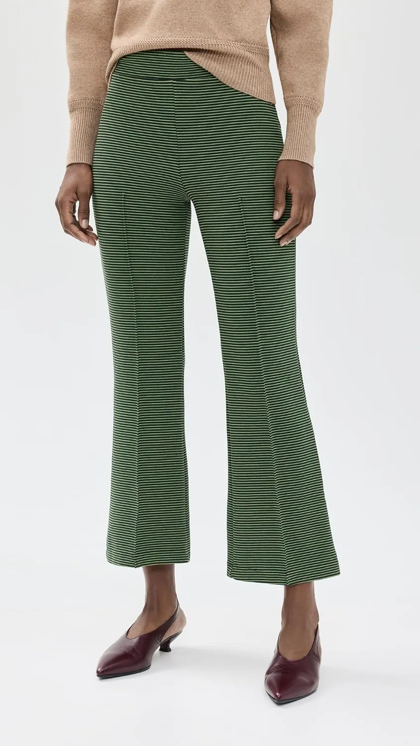 DONNI. Women's The Stripe Kick Flare