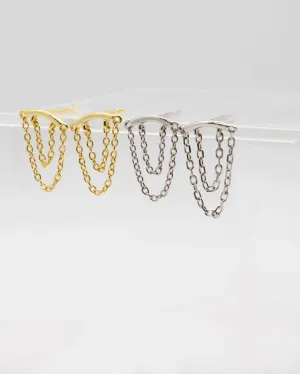 Double Chain Bar Studs