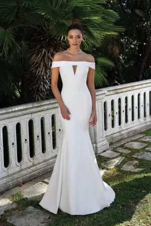 Dress 2835: Justin Alexander "88115" waist 28