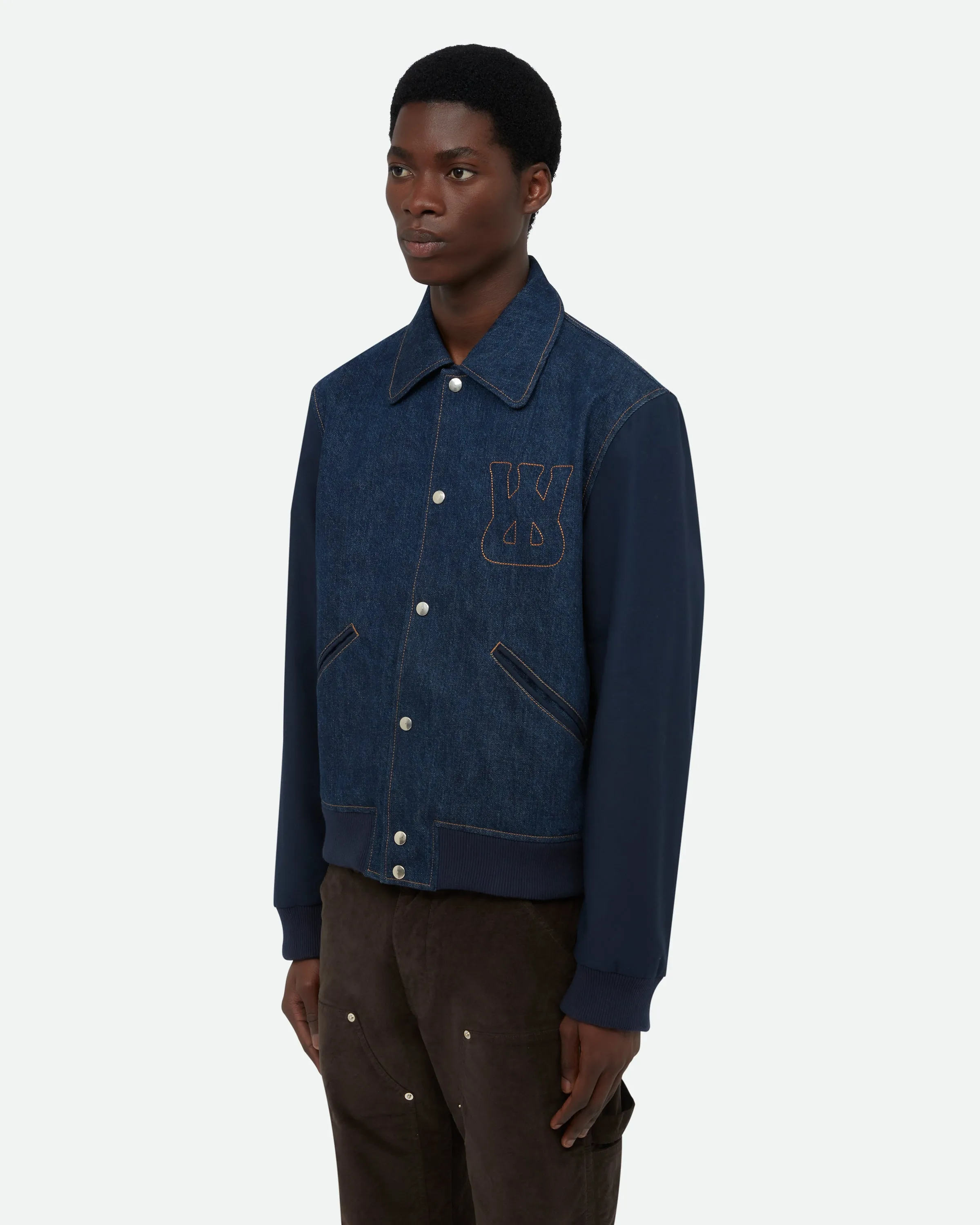 Echo Denim Varsity