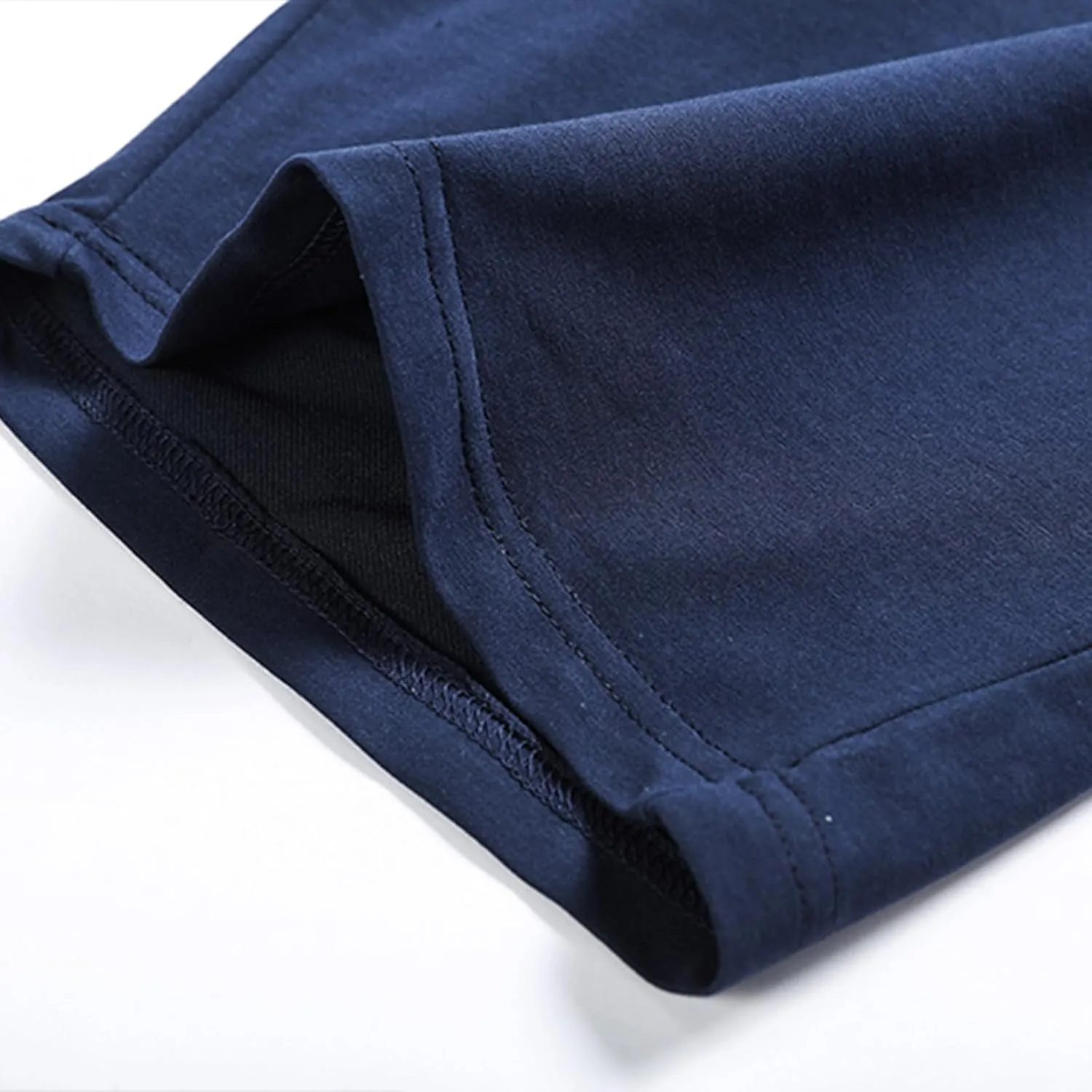 FoxQ Mens Casual Drawstring Shorts with Zipper Pockets Elastic Waist