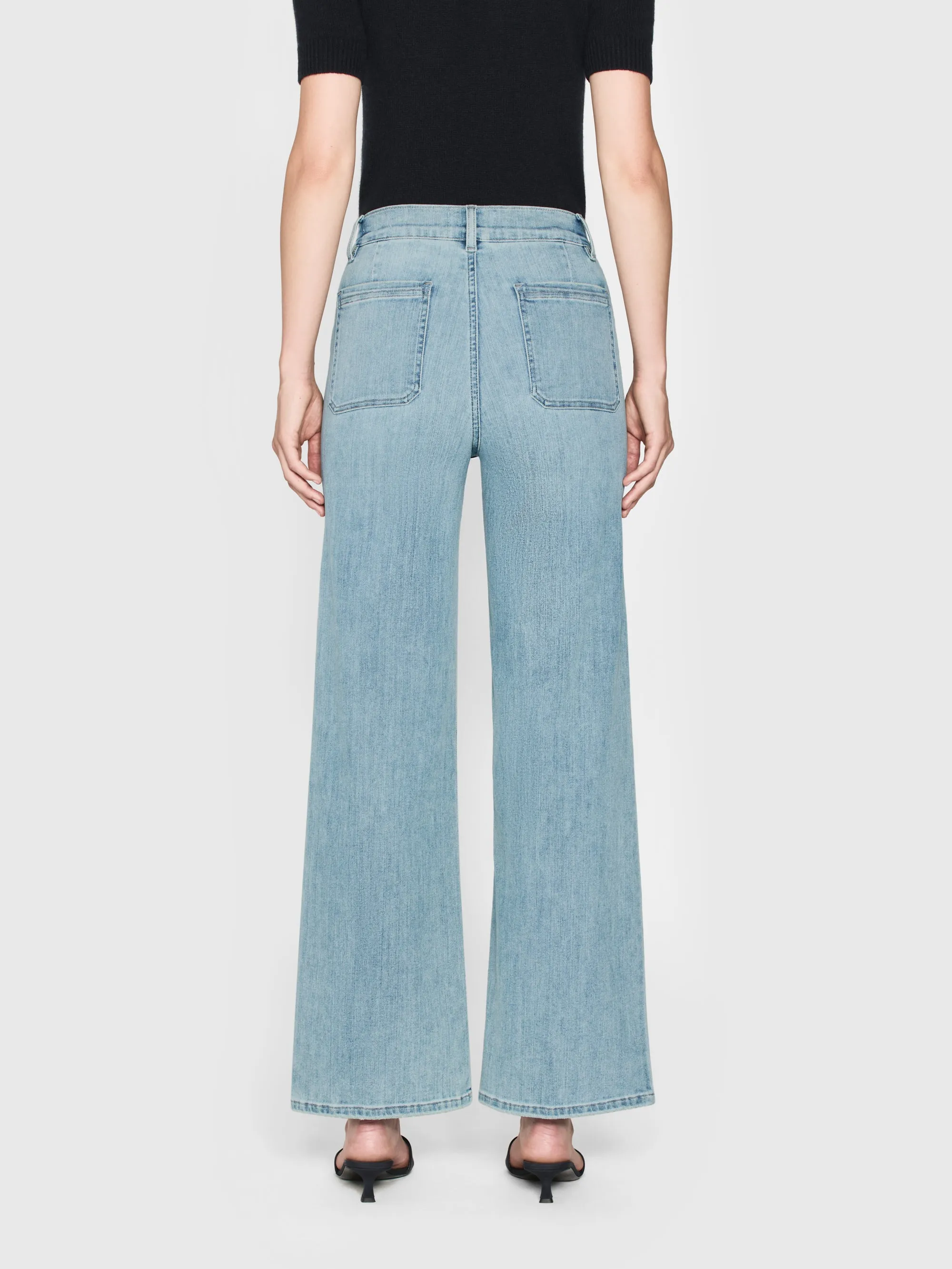 Le Slim Palazzo Bardot Pocket -- Wilson Clean