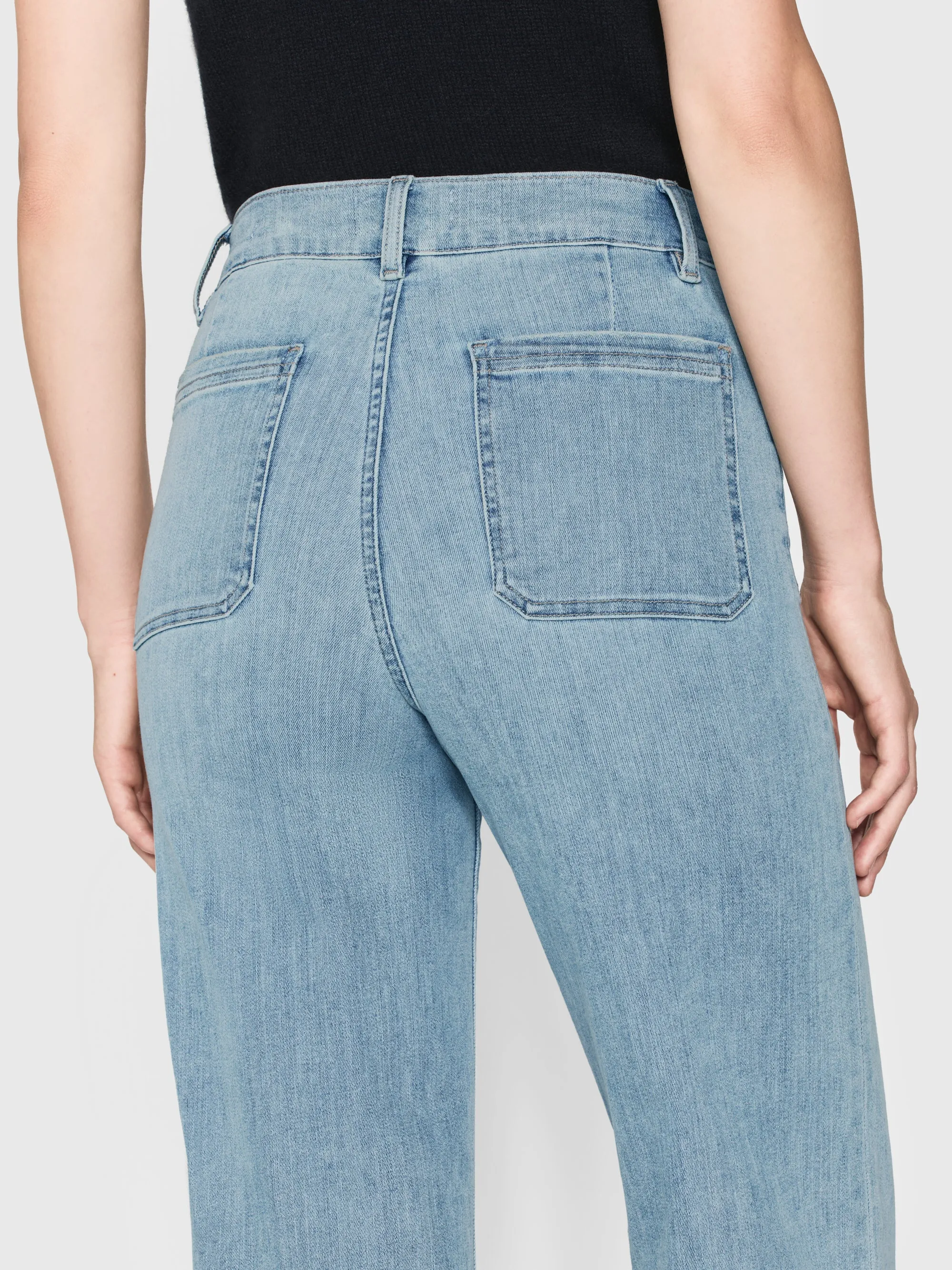 Le Slim Palazzo Bardot Pocket -- Wilson Clean