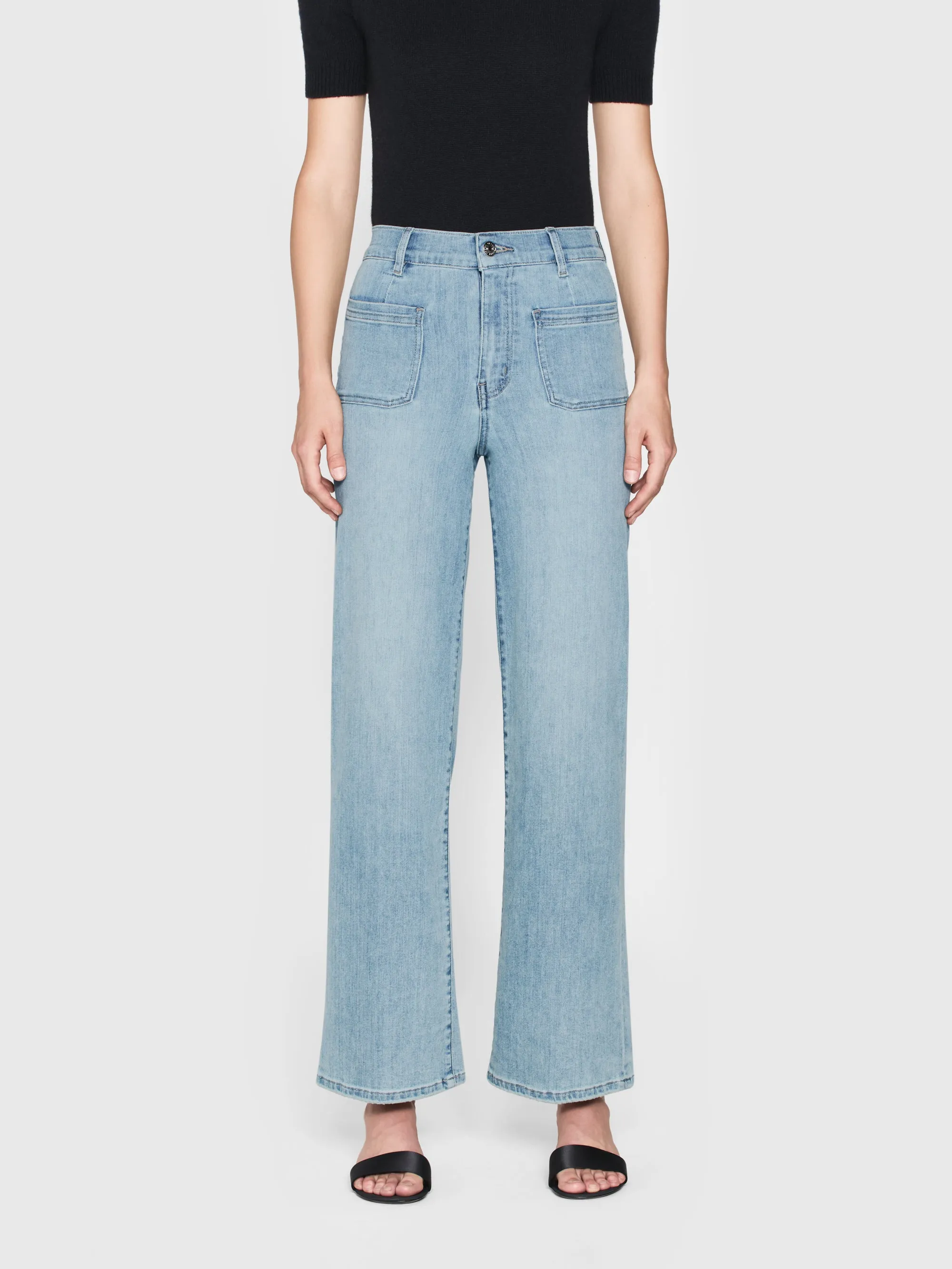 Le Slim Palazzo Bardot Pocket -- Wilson Clean