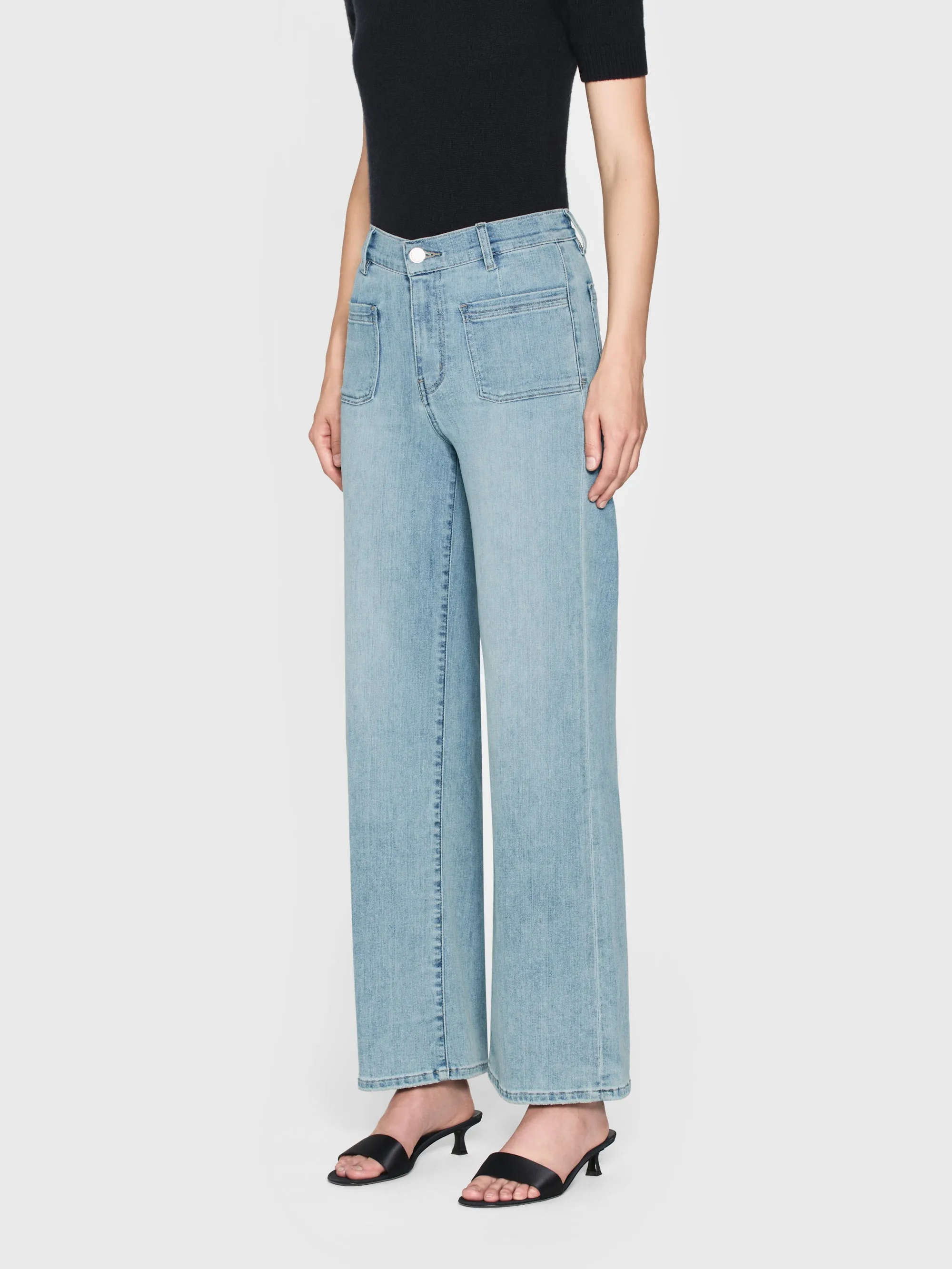 Le Slim Palazzo Bardot Pocket -- Wilson Clean