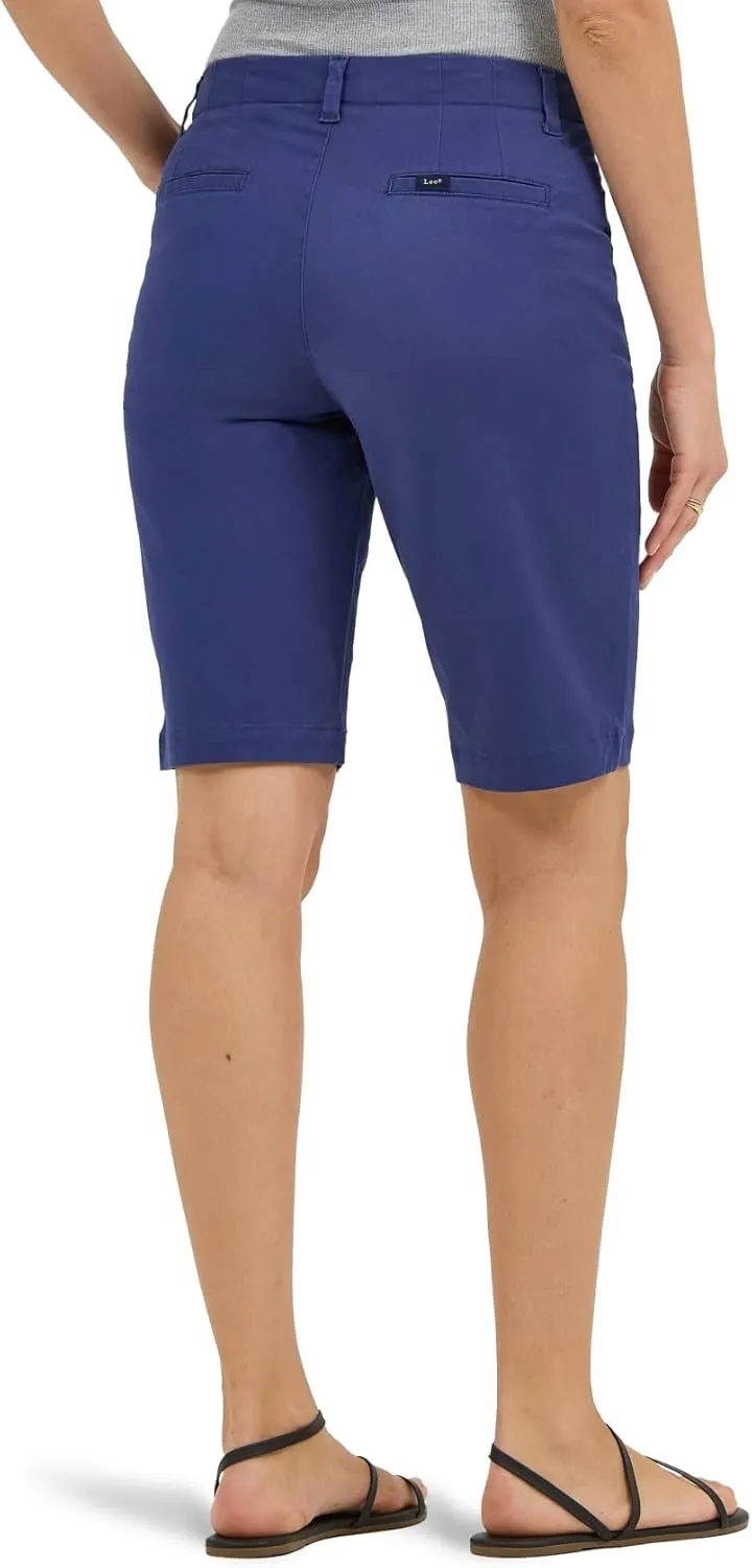 Lee Women's Legendary 9" Chino Bermuda Short