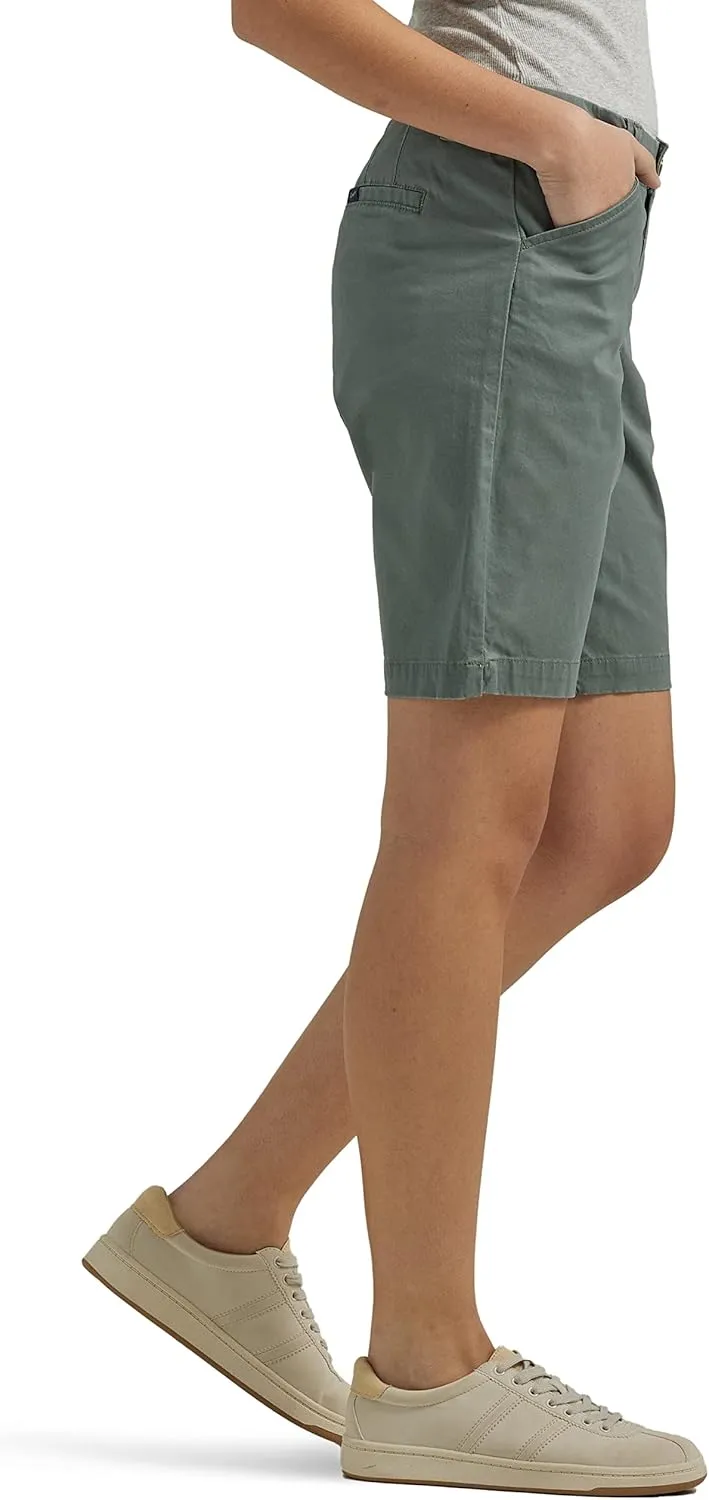 Lee Women's Legendary 9" Chino Bermuda Short