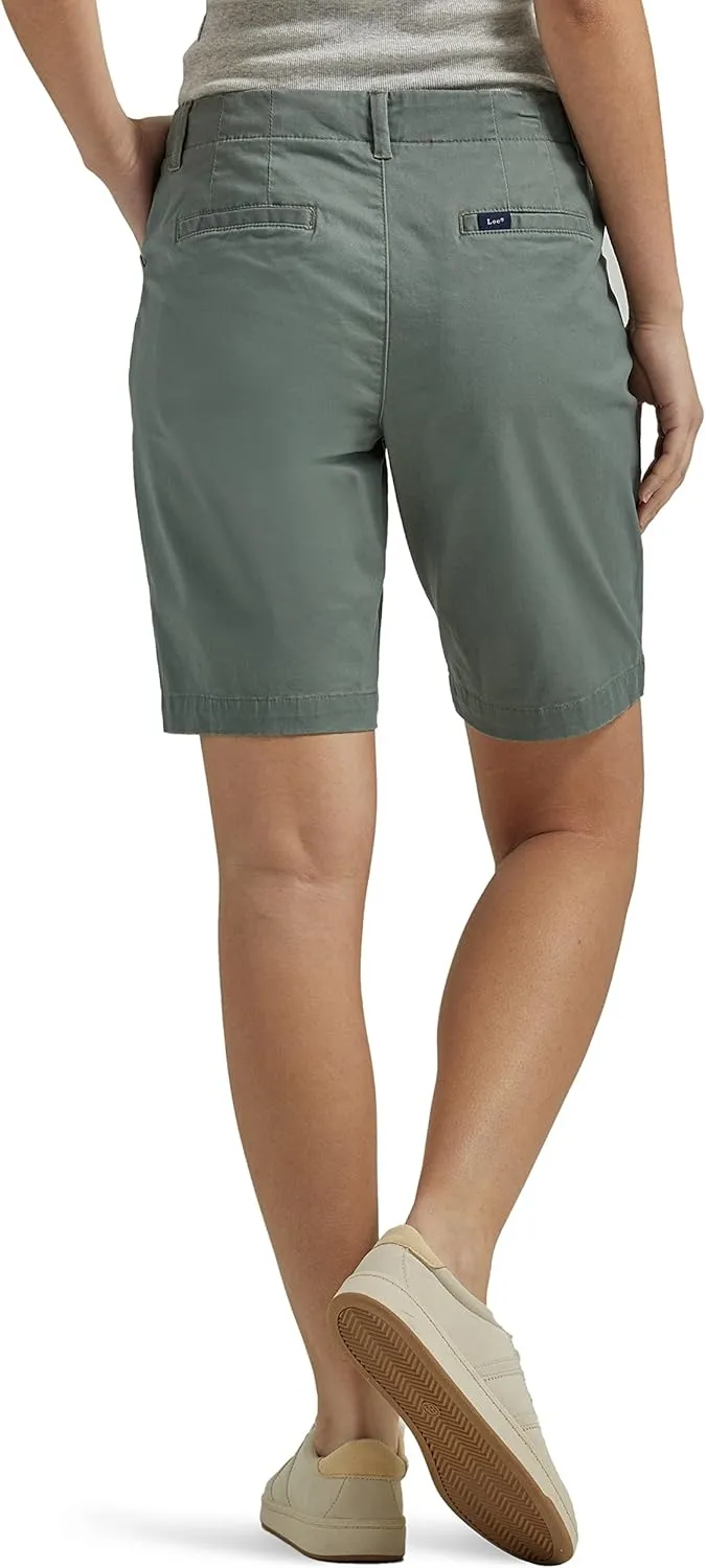Lee Women's Legendary 9" Chino Bermuda Short