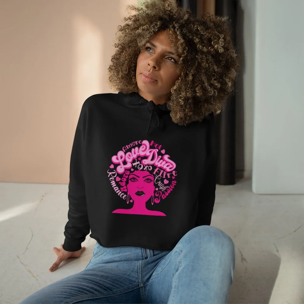 Love Diva | Crop Hoodie