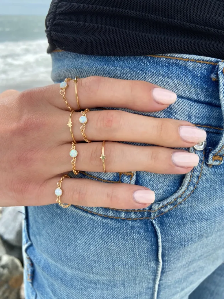 MAC & RY JEWELRY - 14K GOLD FILLED STAR RING