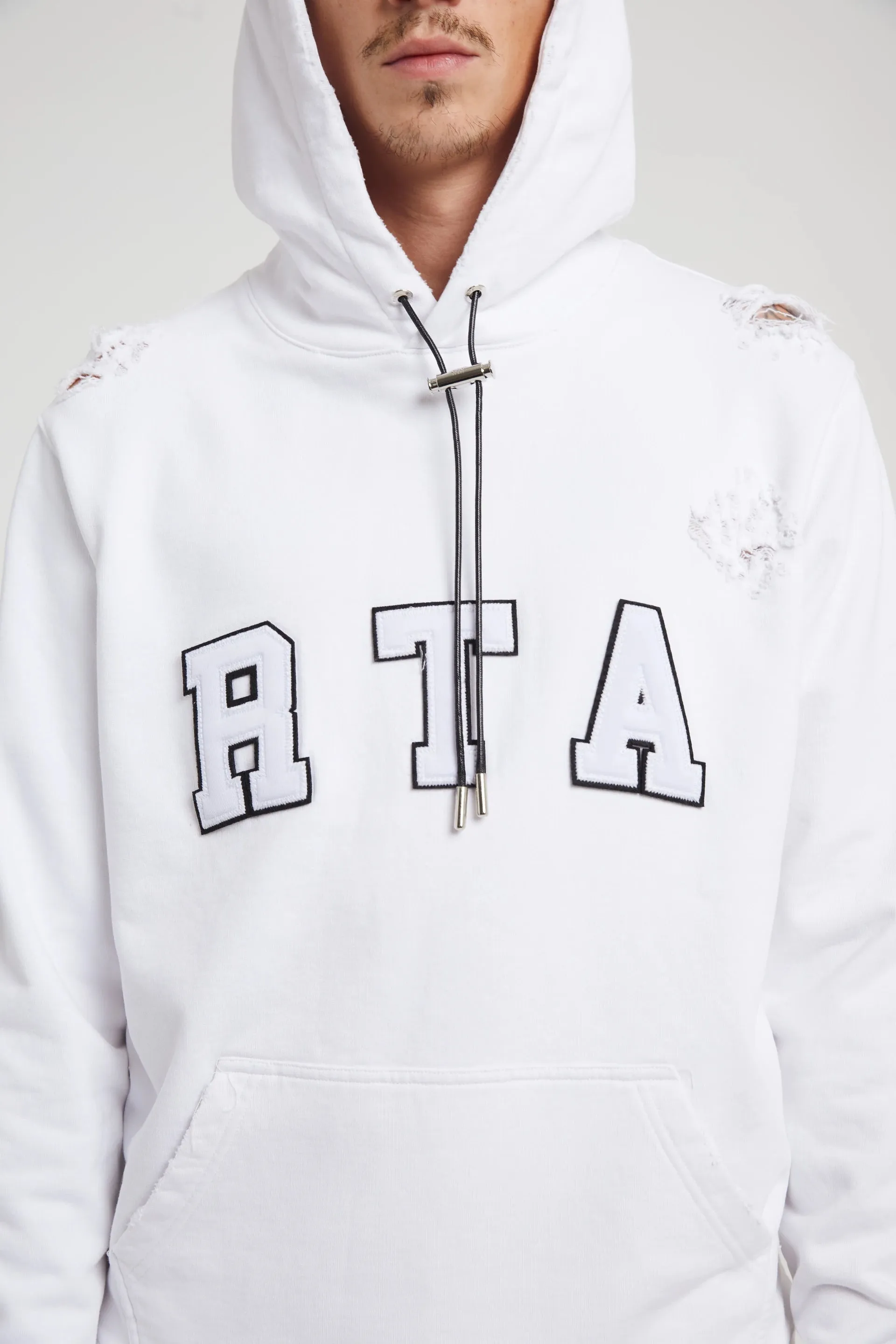MARKUS HOODIE | WHITE COLLEGIATE