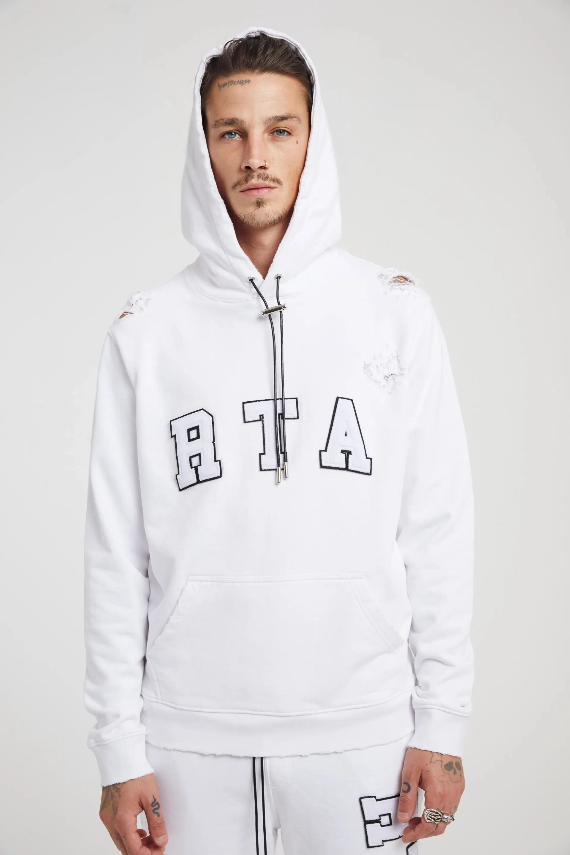 MARKUS HOODIE | WHITE COLLEGIATE
