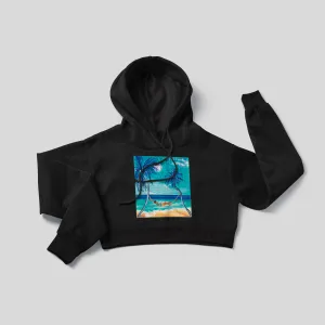 Monday Blues - Crop Hoodies