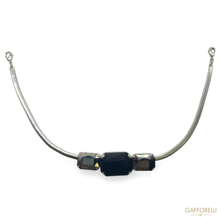 Neckline with Central Details - Art. A579 - Gafforelli