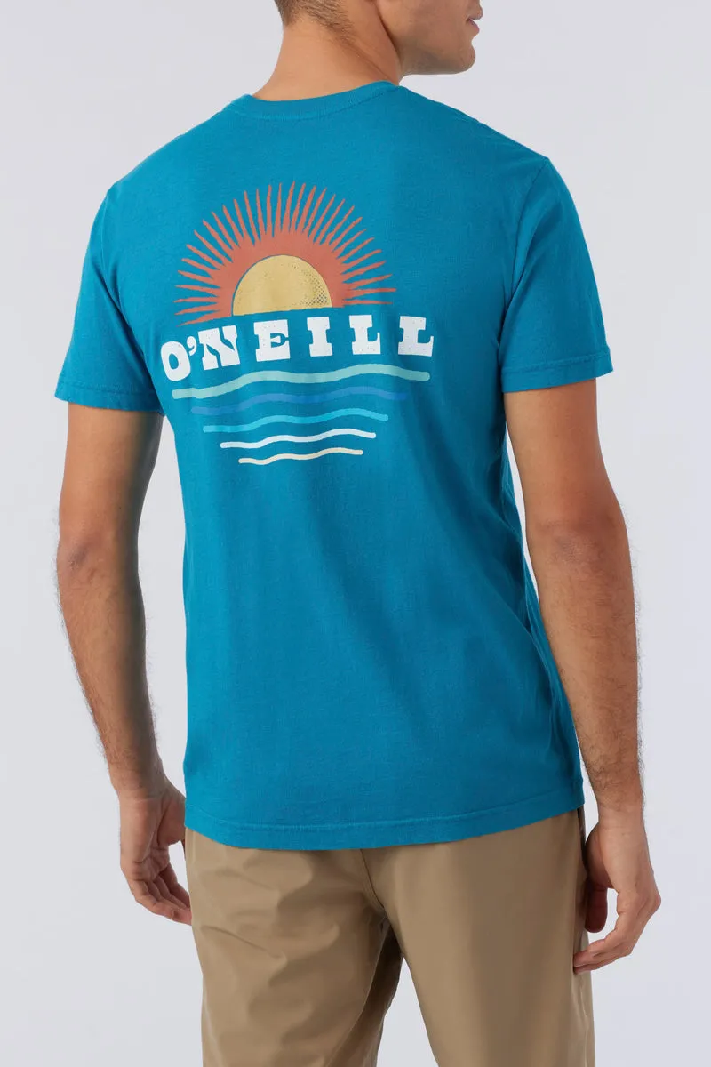 O'Neill Above & Below Tee-Bay Blue