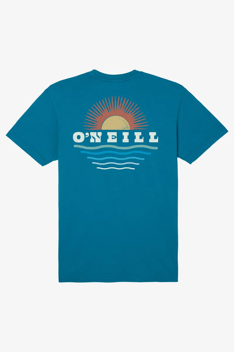 O'Neill Above & Below Tee-Bay Blue