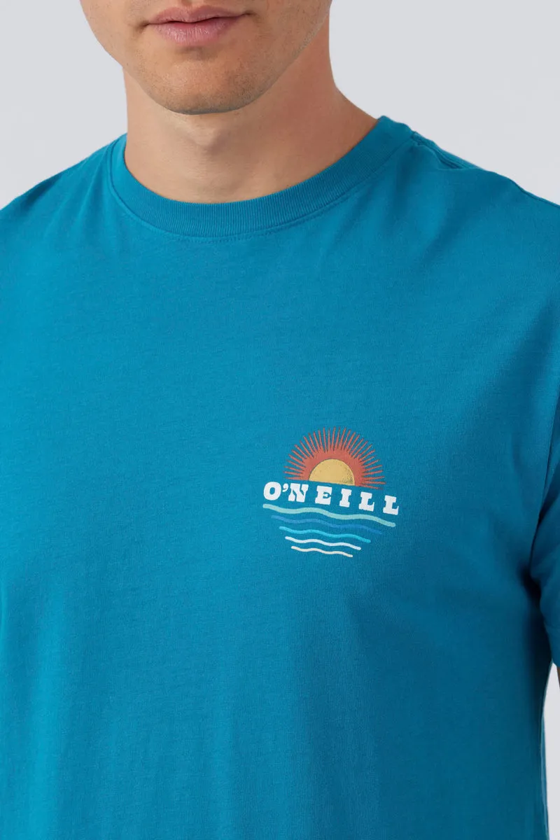 O'Neill Above & Below Tee-Bay Blue