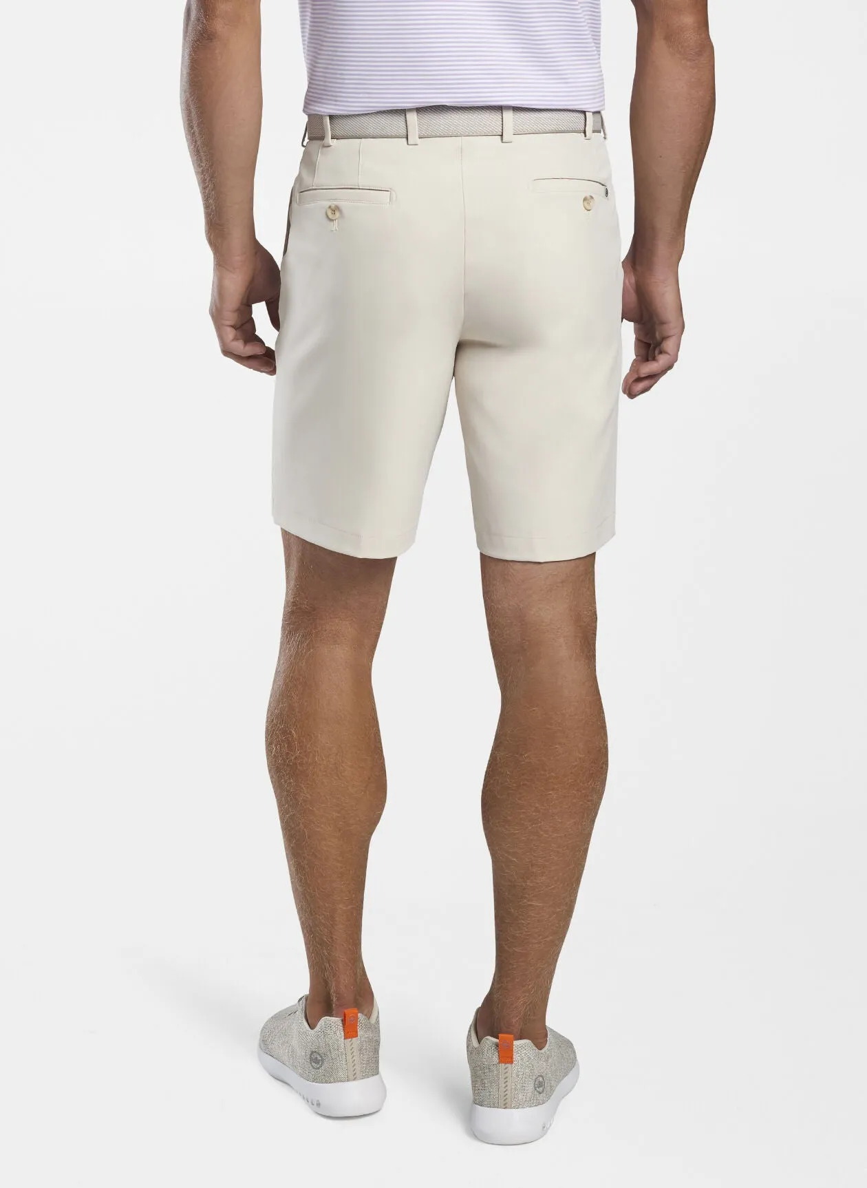 Salem Performance Short in Stone by Peter Millar