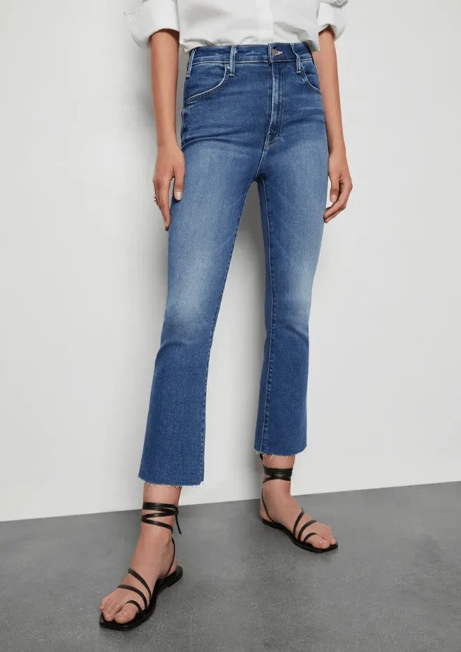 The Hustler Ankle Fray Straight Jean Grasping At Straws